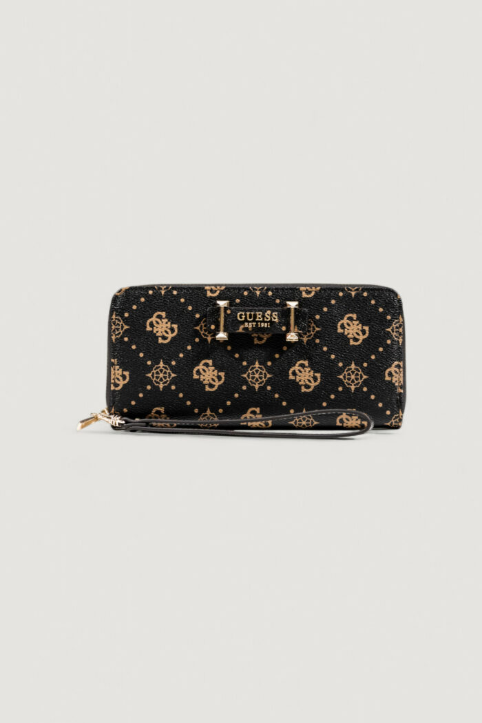 Portafoglio grande Guess SILIA SLG LARGE ZIP AROUND Caffe’ – SWGP98 90146