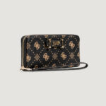 Portafoglio grande Guess SILIA SLG LARGE ZIP AROUND Caffe' - Foto 2