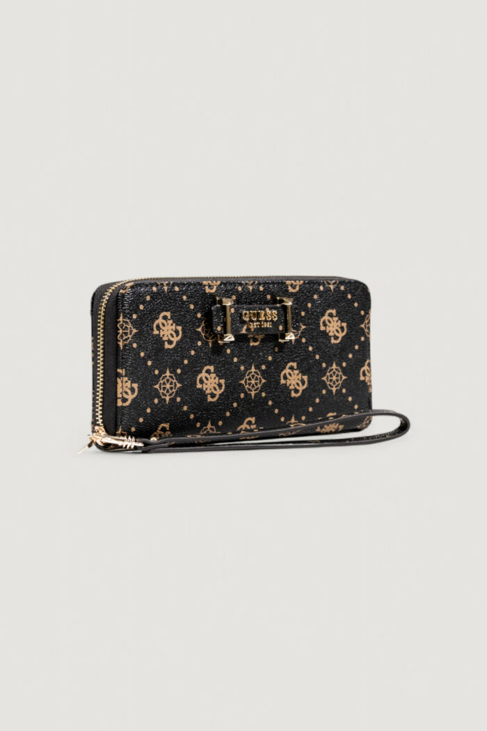 Portafoglio grande Guess SILIA SLG LARGE ZIP AROUND Caffe’ – SWGP98 90146