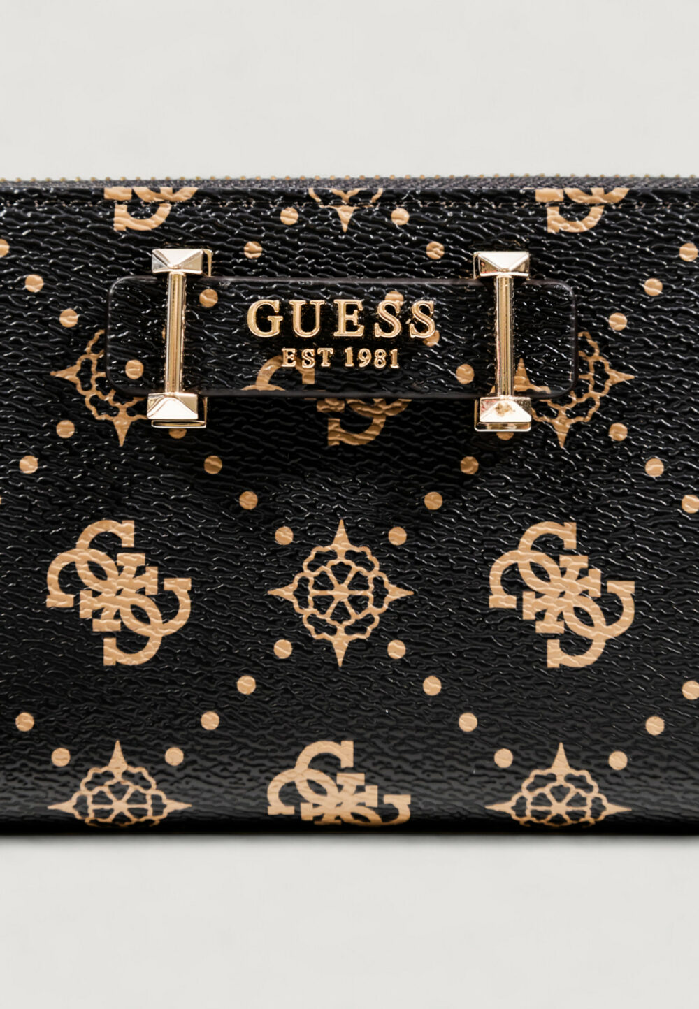 Portafoglio grande Guess SILIA SLG LARGE ZIP AROUND Caffe' - Foto 3