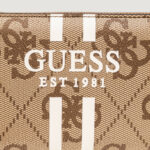 Portafoglio grande Guess LAUREL II SLG LARGE ZIP AROUND Latte - Foto 5