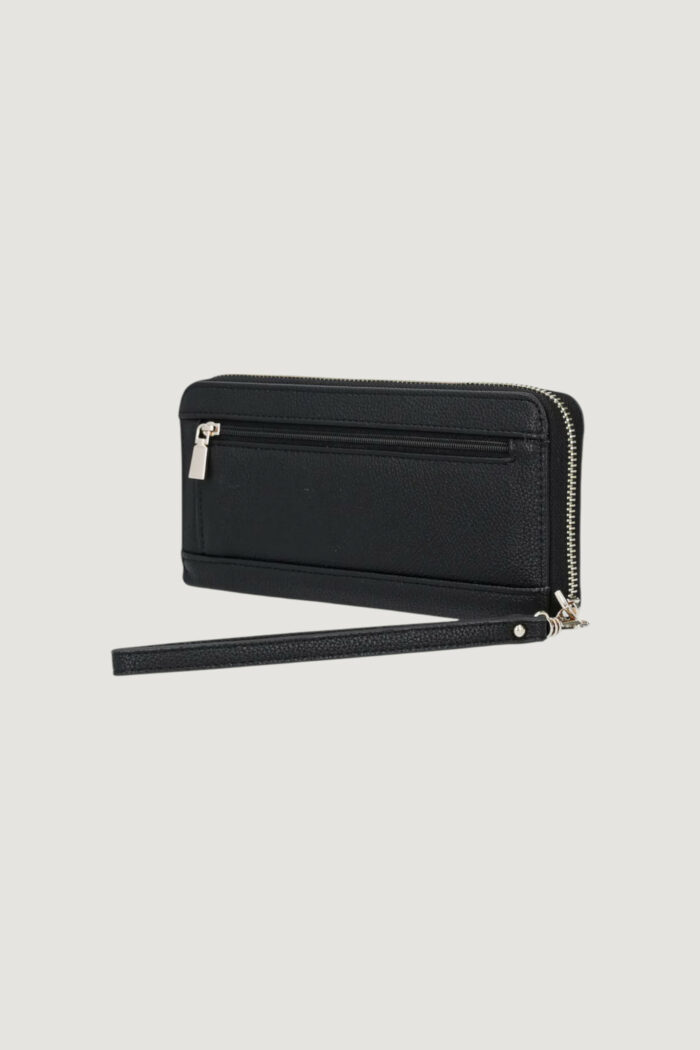 Portafoglio grande Guess CALEBRA SLG LARGE ZIP AROUND Nero – SWBG95 36146
