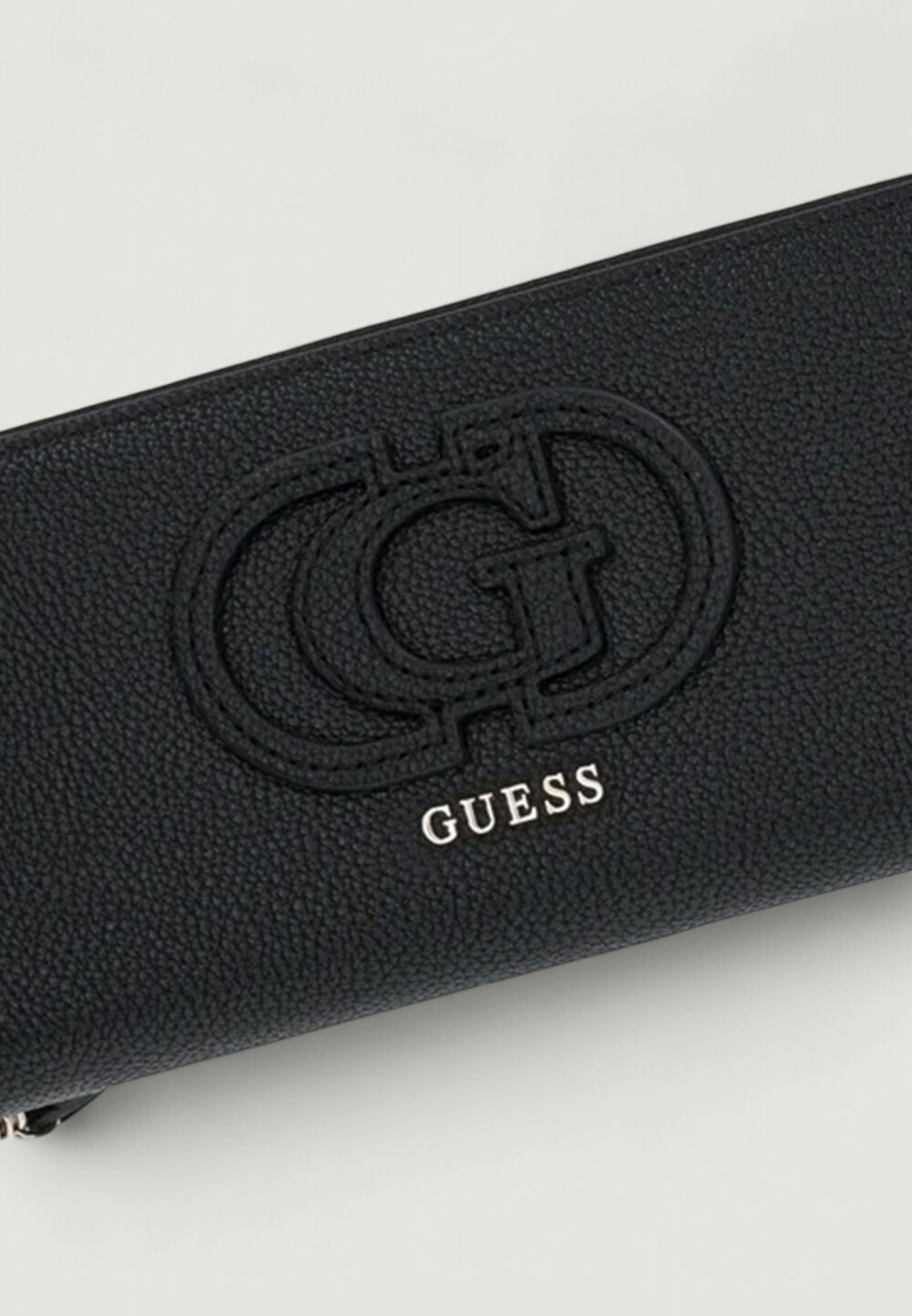 Portafoglio grande Guess CALEBRA SLG LARGE ZIP AROUND Nero - Foto 3