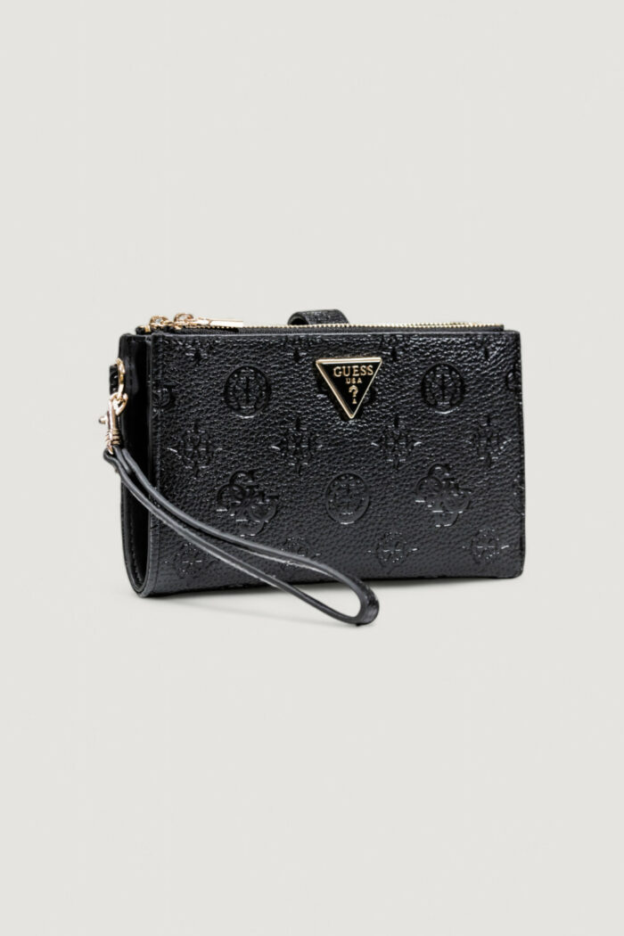 Portafoglio grande Guess CRESIDIA II SLG DBL ZIP ORGNZR Nero – SWPD98 88157
