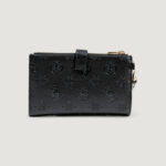 Portafoglio grande Guess CRESIDIA II SLG DBL ZIP ORGNZR Nero - Foto 4