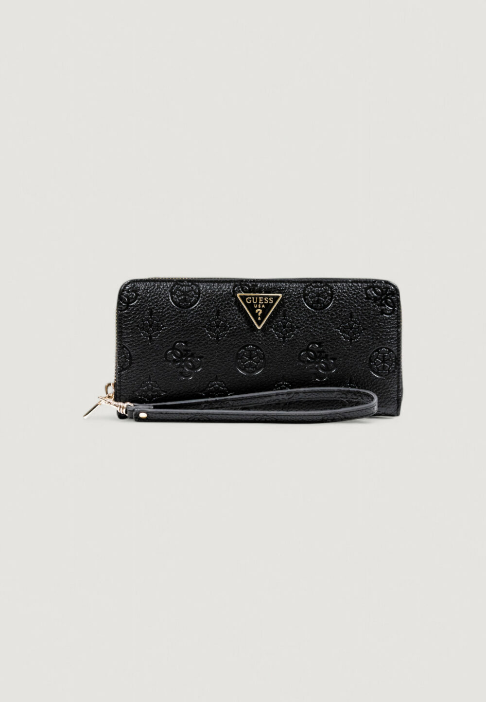 Portafoglio grande Guess CRESIDIA II SLG LRG ZIP AROUND Nero - Foto 1