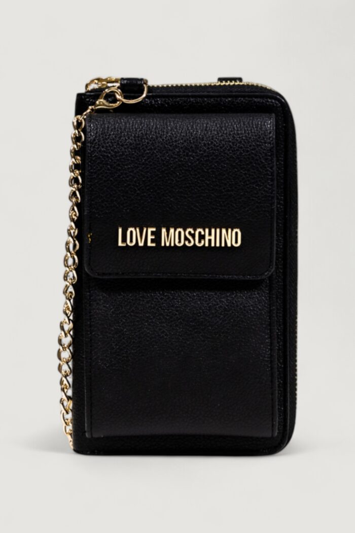 Portafoglio grande Love Moschino  Nero