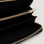 Portafoglio grande Tommy Hilfiger TH ICON LRG ZA QUILTED Nero - Foto 3