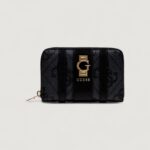 Portafoglio medio Guess ERENIA SLG MEDIUM ZIP AROUND Antracite - Foto 1