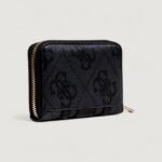 Portafoglio medio Guess ERENIA SLG MEDIUM ZIP AROUND Antracite - Foto 5