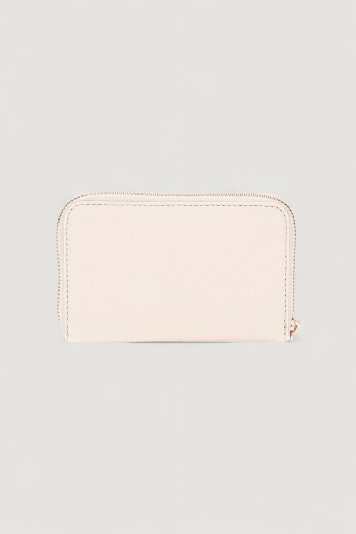 Portafoglio medio Guess CALEBRA SLG MEDIUM ZIP AROUND Bianco