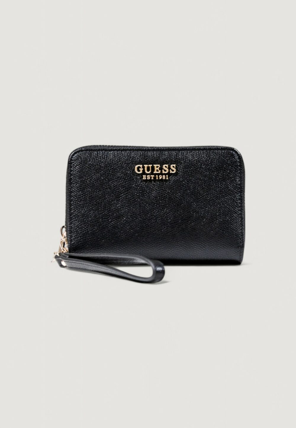 Portafoglio medio Guess AMORETTE SLG MED DOUBLE ZIP Nero - Foto 1