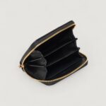 Portafoglio piccolo Calvin Klein RAISED CK MEDIUM ZIP Nero - Foto 3