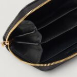 Portafoglio piccolo Calvin Klein RAISED CK MEDIUM ZIP Nero - Foto 4