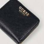 Portafoglio piccolo Guess LAUREL II SLG SMALL ZIP AROUND Nero - Foto 5