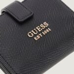 Portafoglio piccolo Guess ROSALBA SLG PETITE TRIFOLD Nero - Foto 3