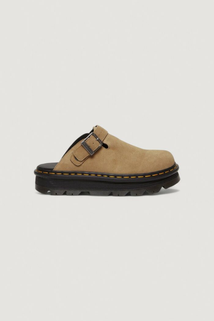 Scarpe basse Dr. Martens Zebzag Mule Savannah Tan Eh Suede Beige – 31737439