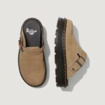 Scarpe basse Dr. Martens Zebzag Mule Savannah Tan Eh Suede Beige - Foto 2