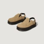 Scarpe basse Dr. Martens Zebzag Mule Savannah Tan Eh Suede Beige - Foto 5