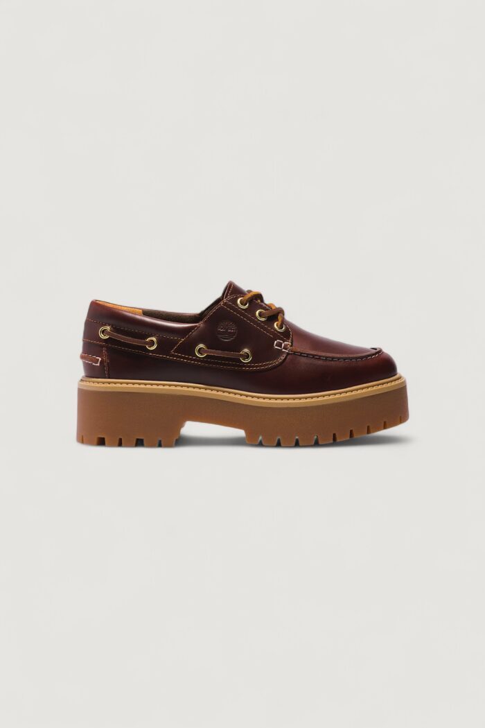 Scarpe basse Timberland STST BOAT SHOE BURG, Wide Bordeaux