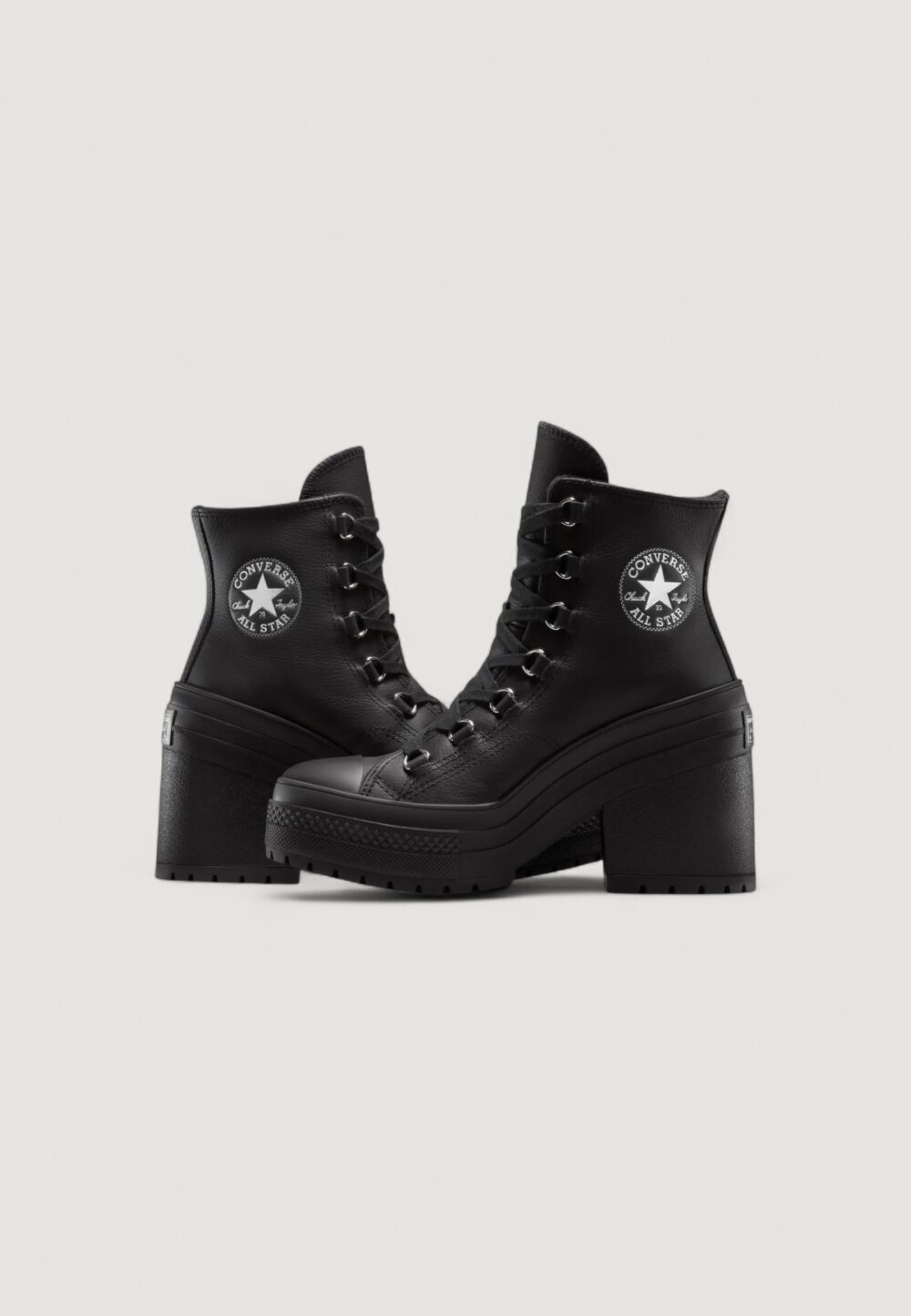Scarpe con tacco Converse Chuck 70 De Luxe Heel Nero - Foto 4