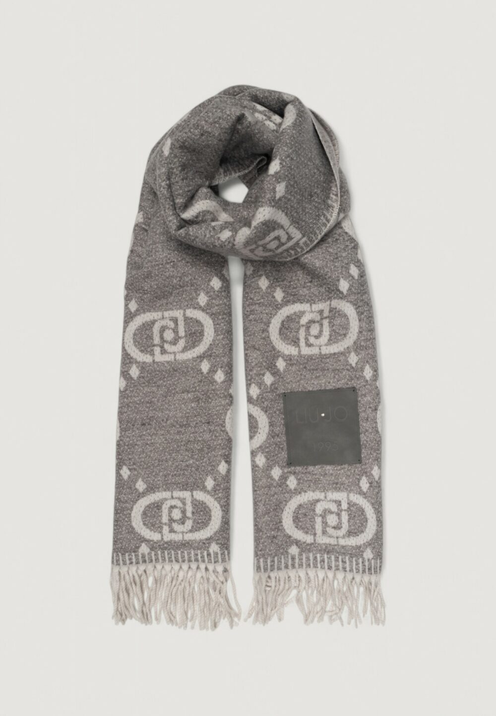 Sciarpa Liu-Jo STOLA MAXI OVAL Grigio - Foto 1
