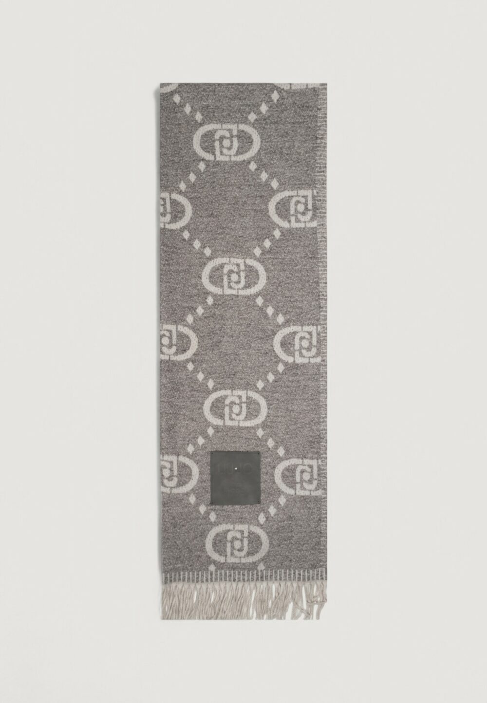 Sciarpa Liu-Jo STOLA MAXI OVAL Grigio - Foto 3