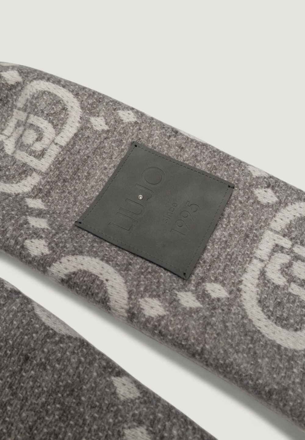 Sciarpa Liu-Jo STOLA MAXI OVAL Grigio - Foto 4