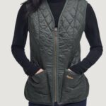 Smanicato Barbour FLEECE BETTY LINER Verde Oliva - Foto 1