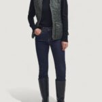 Smanicato Barbour FLEECE BETTY LINER Verde Oliva - Foto 3