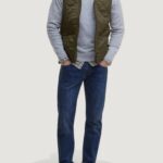 Smanicato Barbour POLARQUILT WAISTCOAT ZIP LINER Verde Oliva - Foto 4