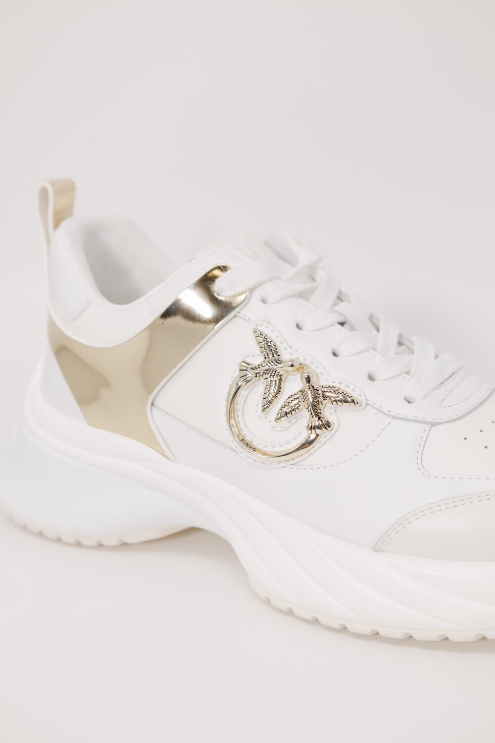Sneakers Pinko ARIEL 02 - TUMBLED Bianco - Foto 3