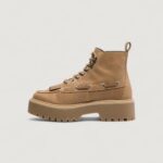 Stivali TIMBERLAND STST MID LACE BOOT Wide Giallo - Foto 3