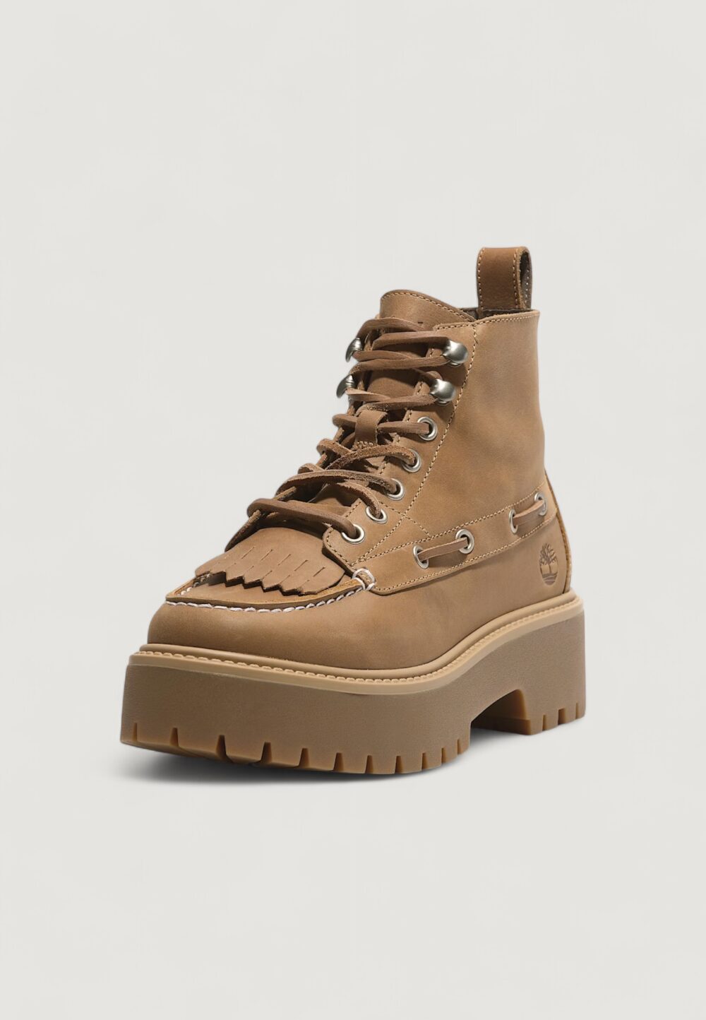 Stivali TIMBERLAND STST MID LACE BOOT Wide Giallo - Foto 2
