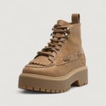 Stivali TIMBERLAND STST MID LACE BOOT Wide Giallo - Foto 2