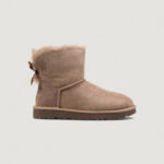 Stivali UGG MINI BAILEY BOW II Marrone - Foto 1
