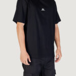 T-shirt Antony Morato RELAXED WITH RUBBER FLOCK LOGO PRINT Nero - Foto 3