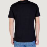 T-shirt Antony Morato STUTTGART REGULAR FIT WITH PRISM SHAPE RUBBER TIGER PRINT Nero - Foto 2