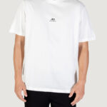 T-shirt Antony Morato RELAXED WITH RUBBER FLOCK LOGO PRINT Panna - Foto 1