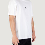 T-shirt Antony Morato RELAXED WITH RUBBER FLOCK LOGO PRINT Panna - Foto 3
