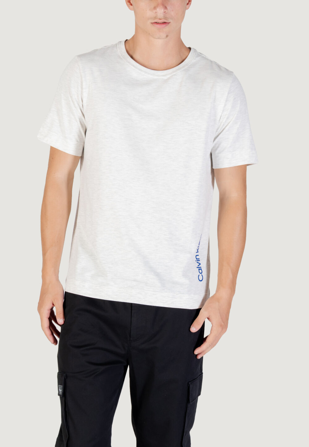 T-shirt Calvin Klein Sport SS TEE Grigio Chiaro - Foto 1