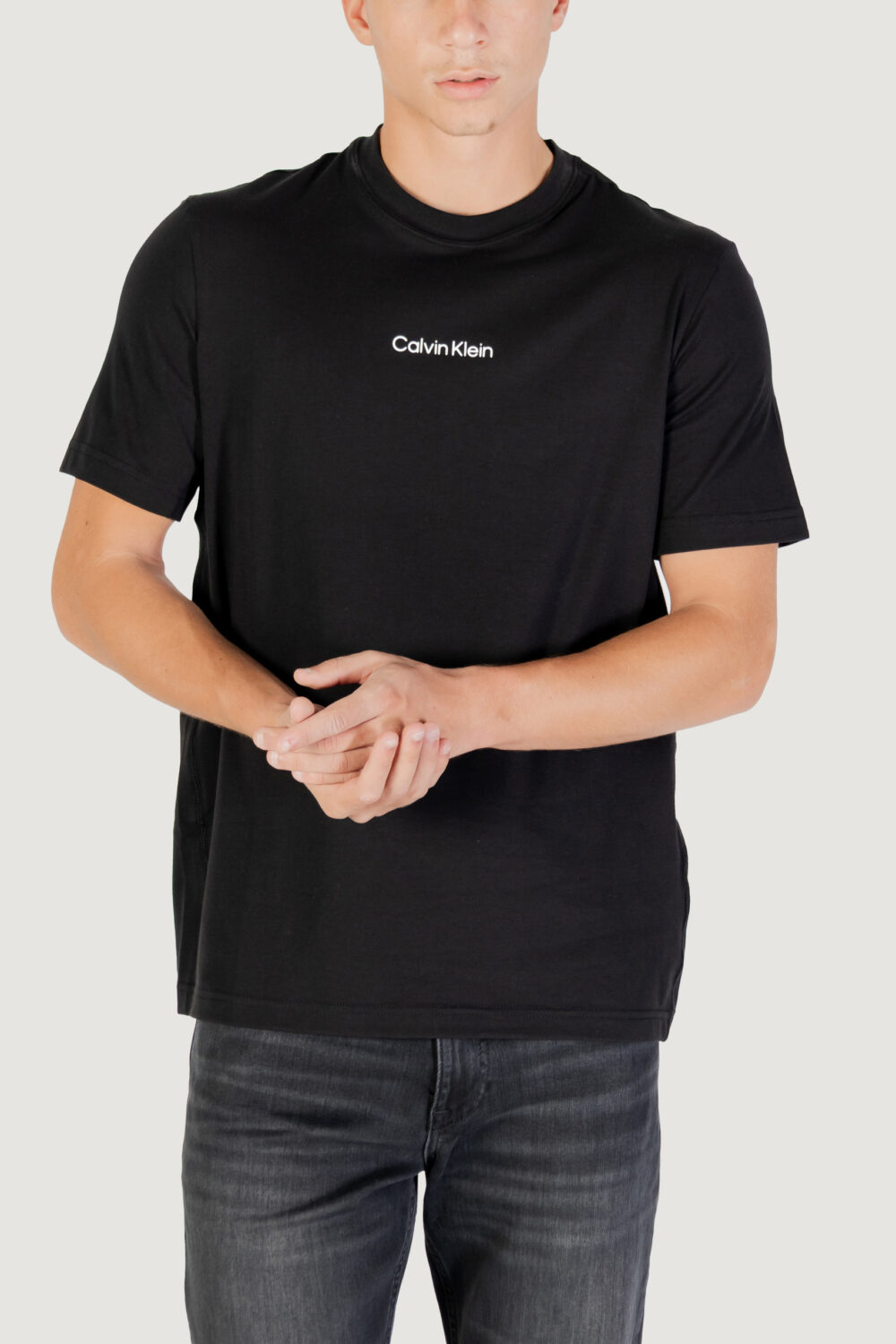 T-shirt Calvin Klein Sport LIFESTYLE SS TEE Nero - Foto 1