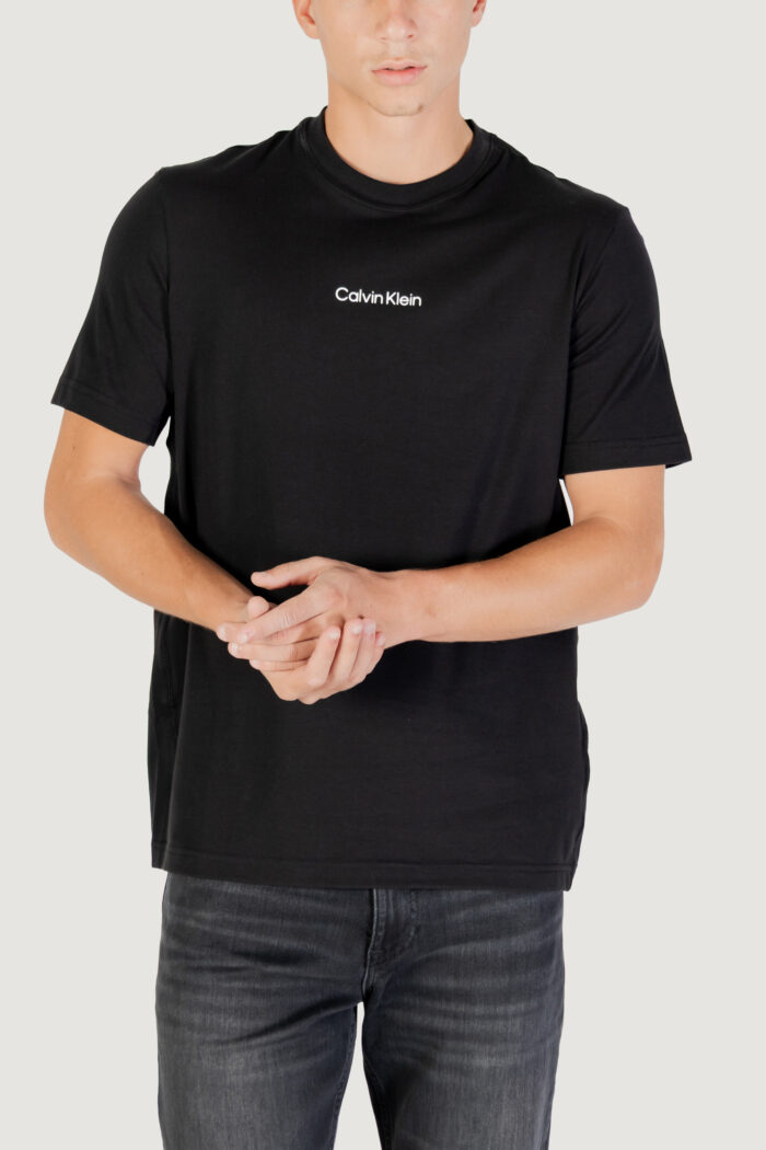 T-shirt Calvin Klein Sport LIFESTYLE SS TEE Nero