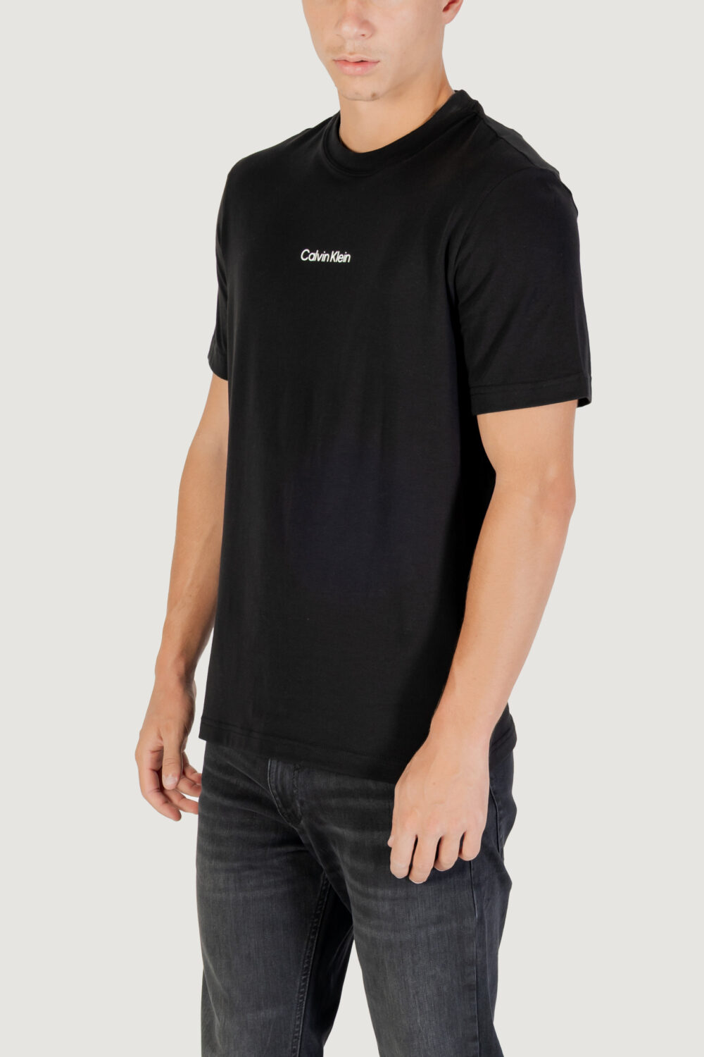 T-shirt Calvin Klein Sport LIFESTYLE SS TEE Nero - Foto 2