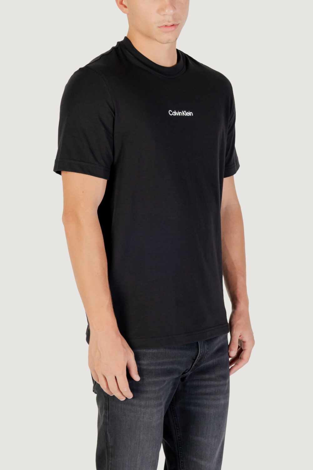 T-shirt Calvin Klein Sport LIFESTYLE SS TEE Nero - Foto 3