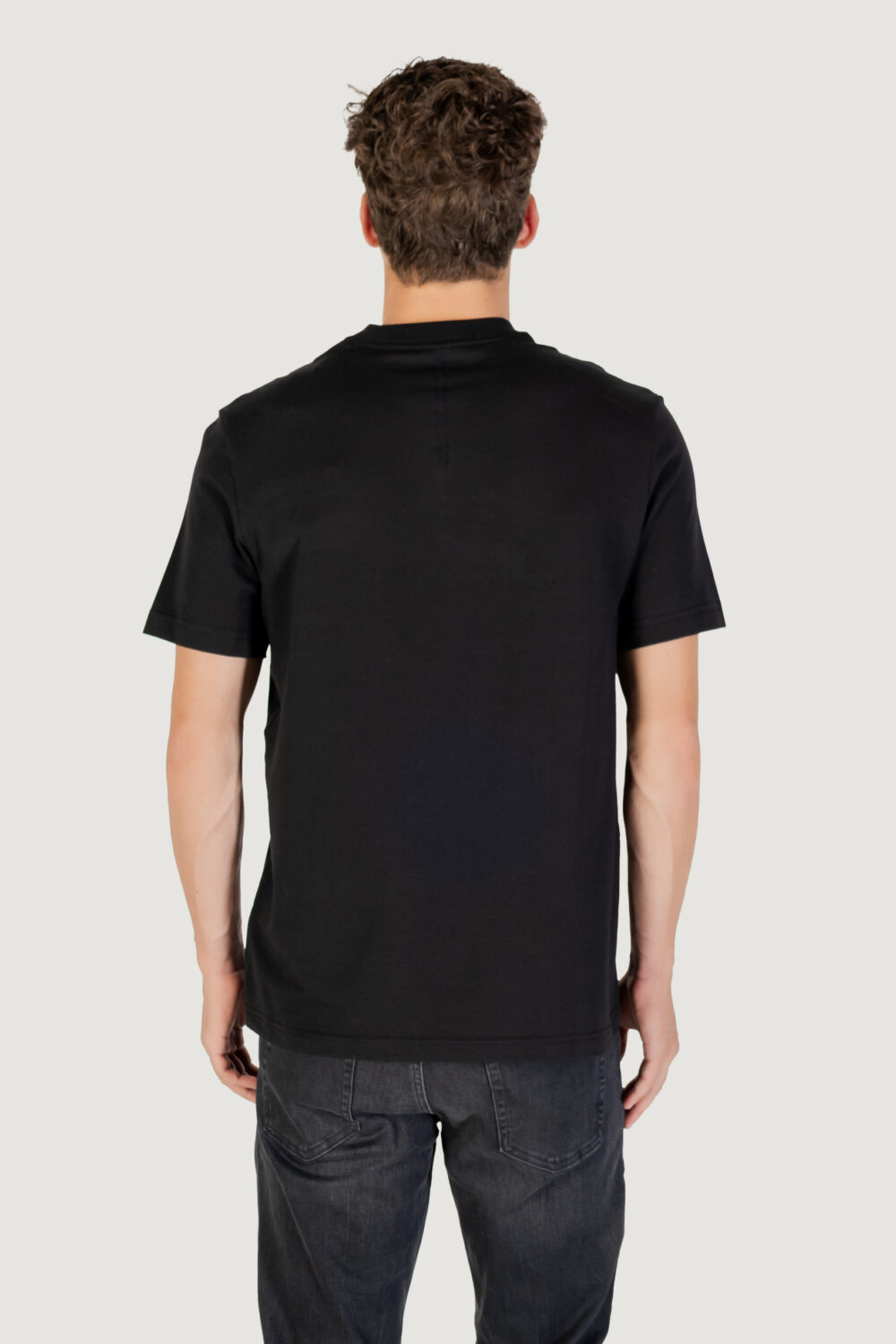 T-shirt Calvin Klein Sport LIFESTYLE SS TEE Nero - Foto 4