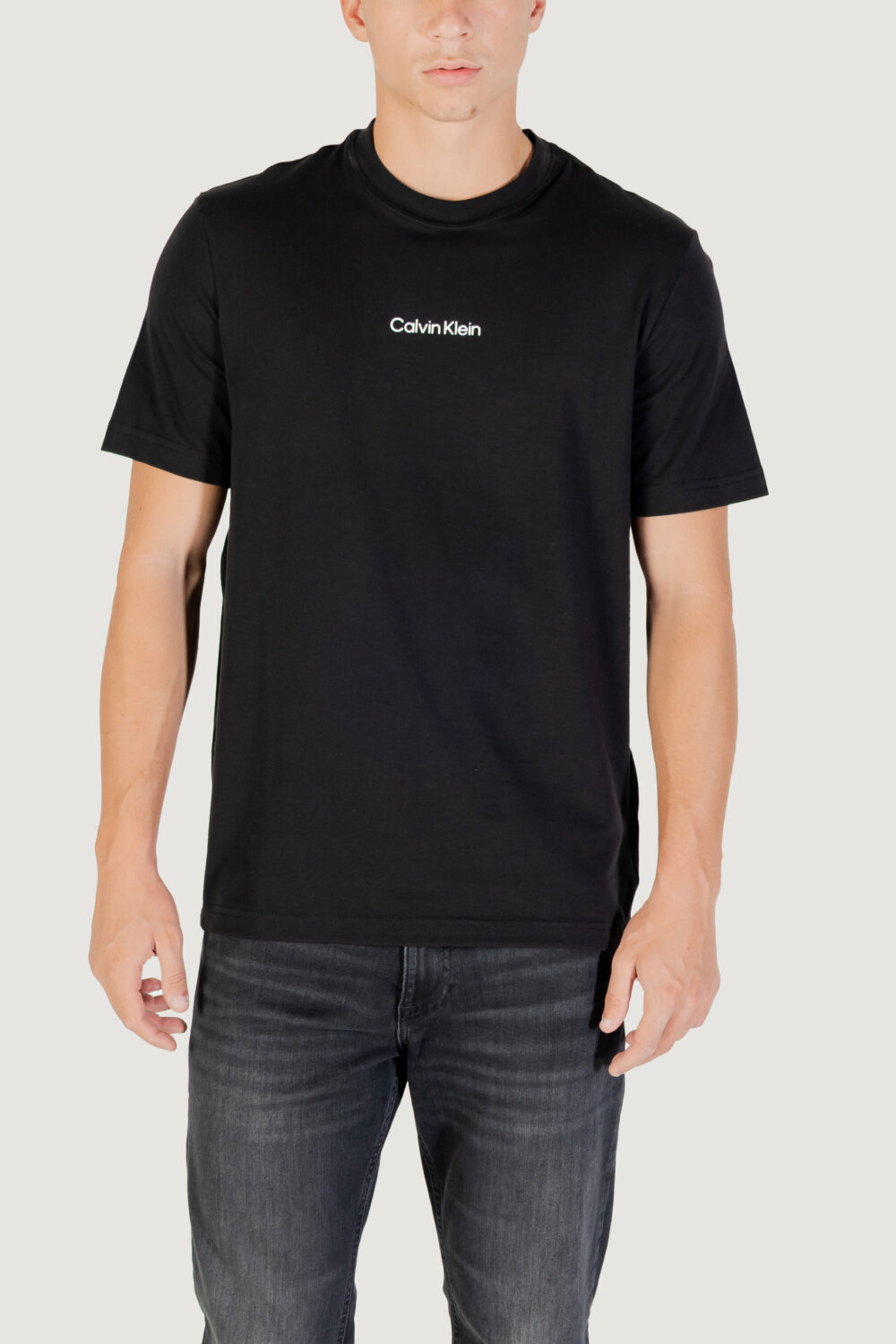 T-shirt Calvin Klein Sport LIFESTYLE SS TEE Nero - Foto 5