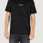 T-shirt Calvin Klein Sport LIFESTYLE SS TEE Nero - Foto 5
