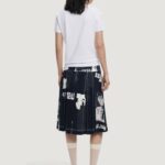 T-shirt Desigual TS_LETTER CORE Bianco - Foto 4