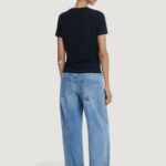 T-shirt Desigual TS_LETTER CORE Nero - Foto 4
